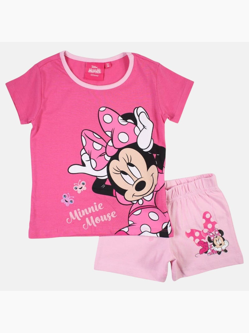 Disney - Completo maglietta e short Rosa - Kiabi
