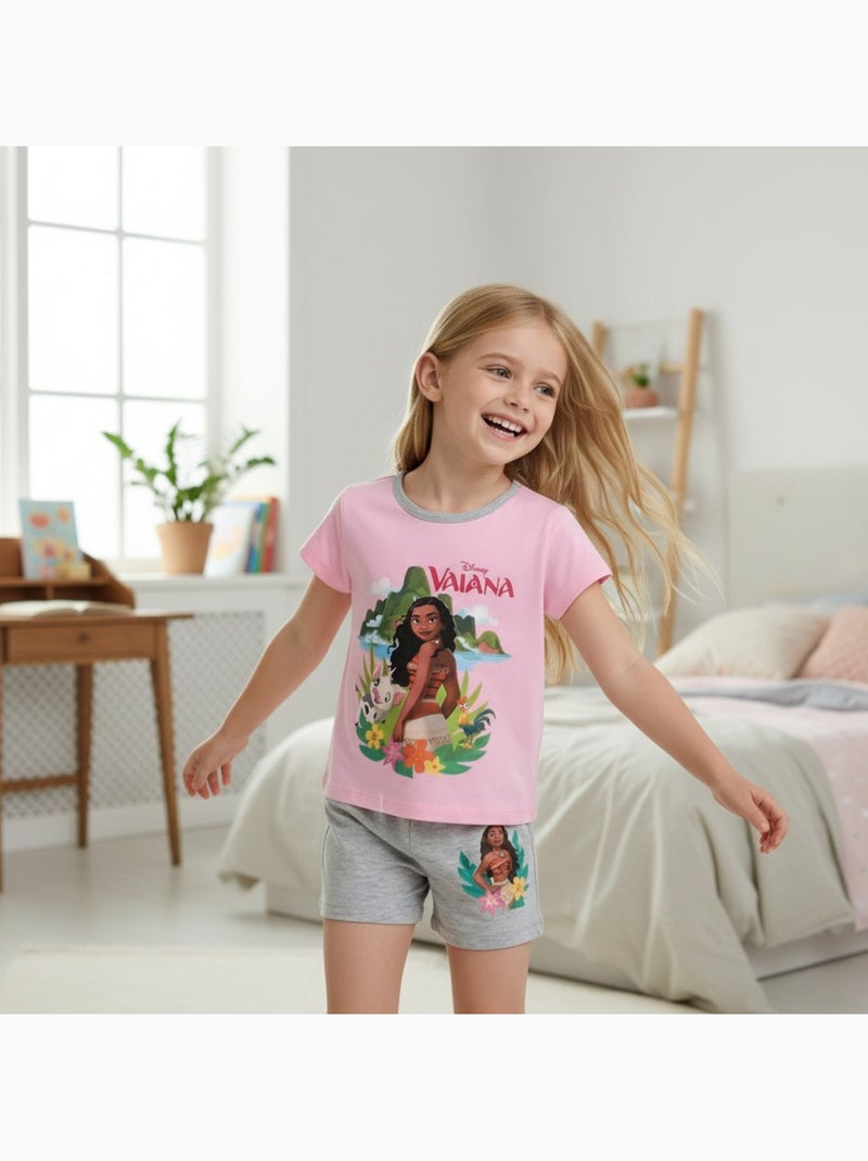 Disney - Completo maglietta e short Rosa - Kiabi