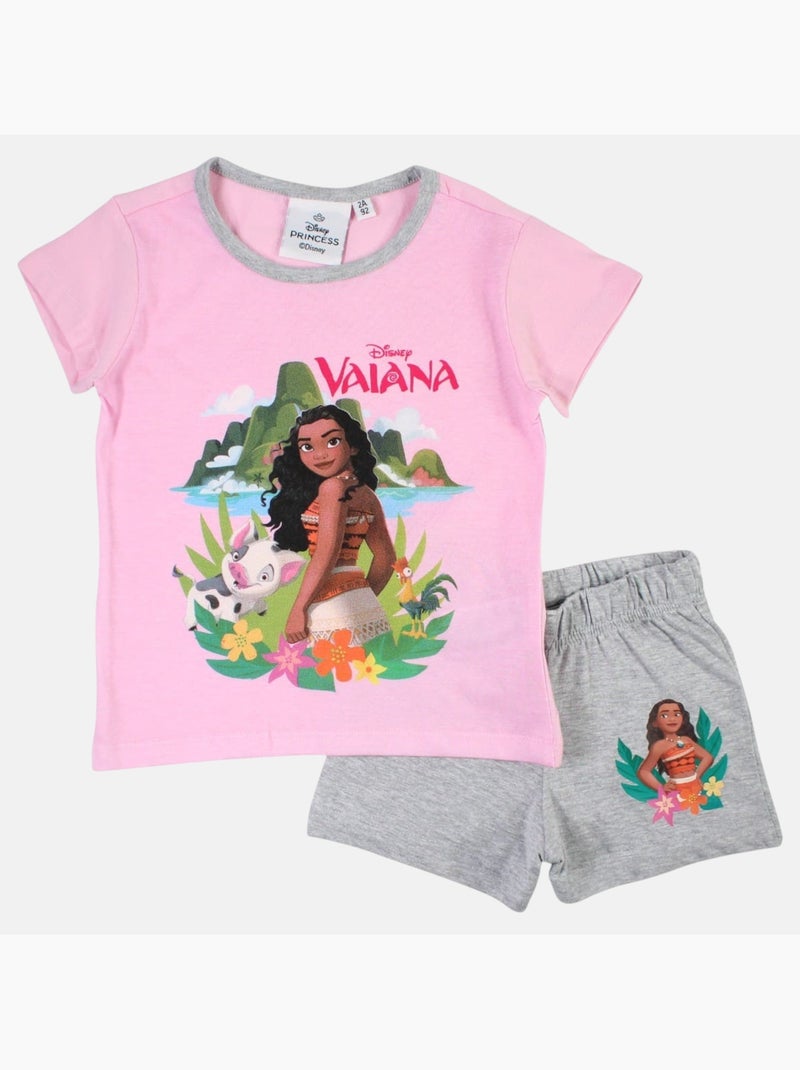 Disney - Completo maglietta e short Rosa - Kiabi