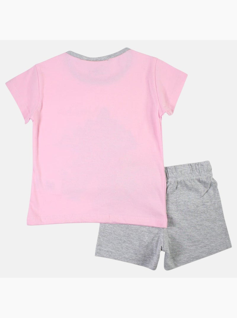 Disney - Completo maglietta e short Rosa - Kiabi