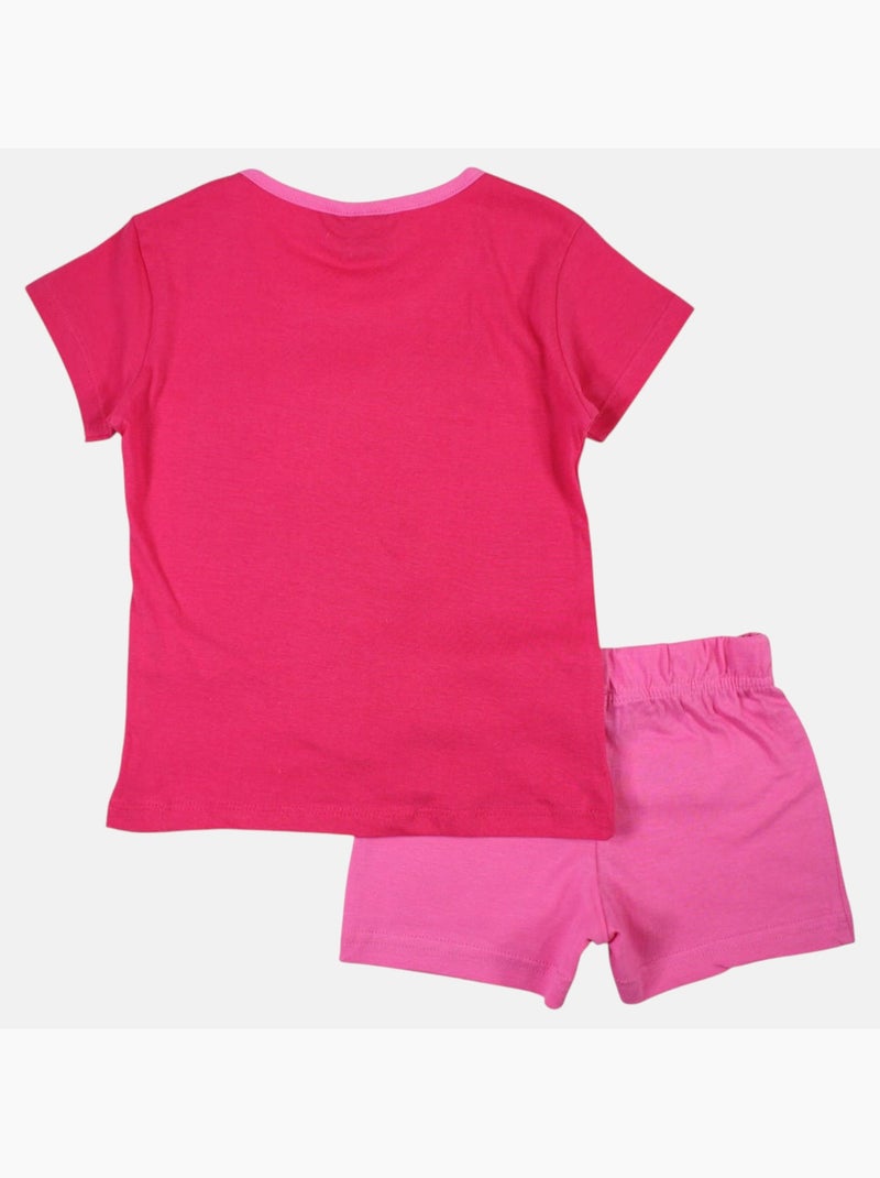 Disney - Completo maglietta e short Rosa fucsia - Kiabi
