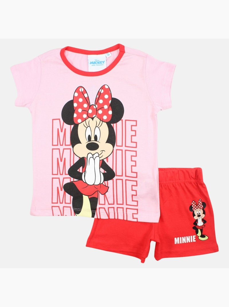 Disney - Completo maglietta e short Rosso - Kiabi
