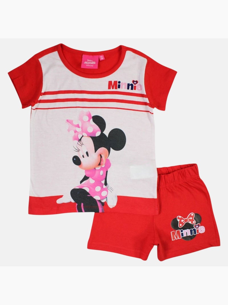 Disney - Completo maglietta e short Rosso - Kiabi