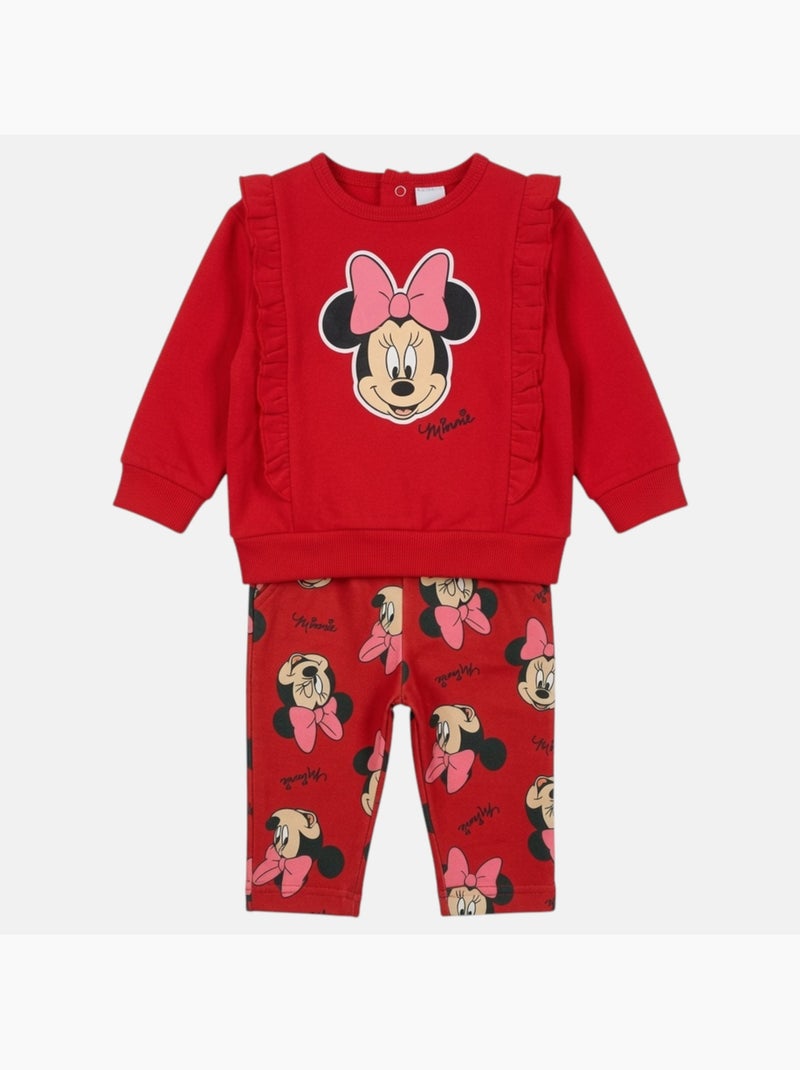Disney - Completo neonata bambina Minnie Rosso - Kiabi