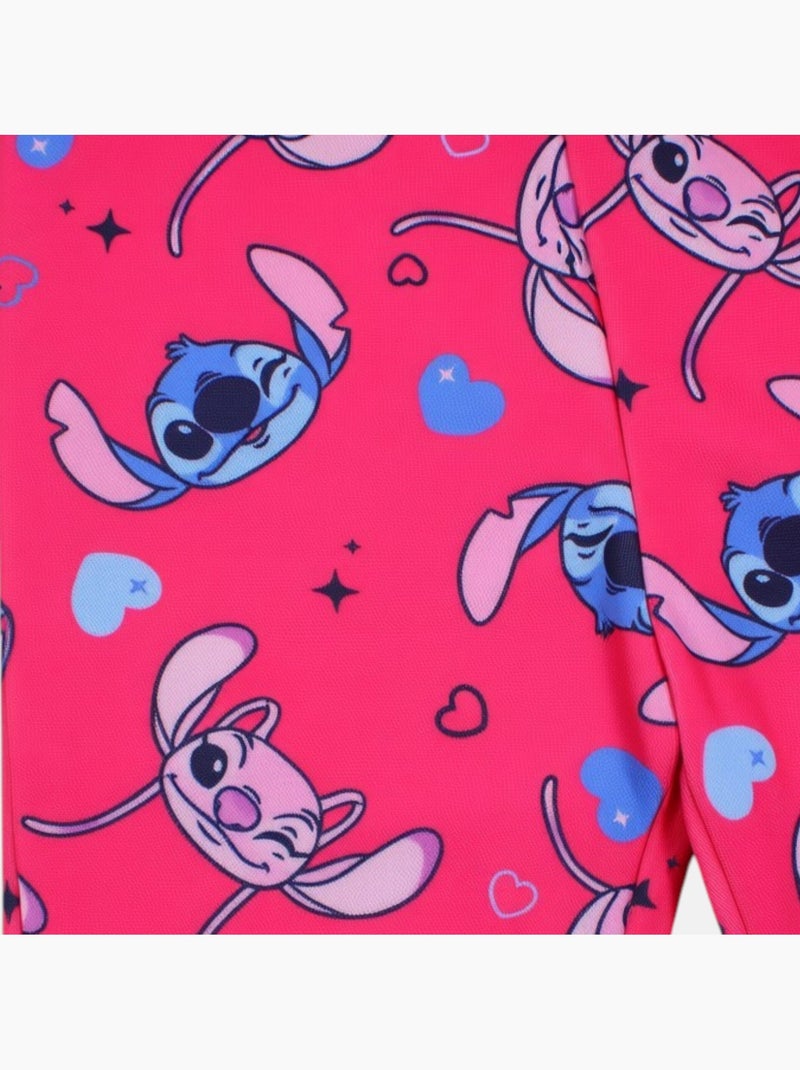 Disney - Completo neonata bambina Stitch Rosa fucsia - Kiabi