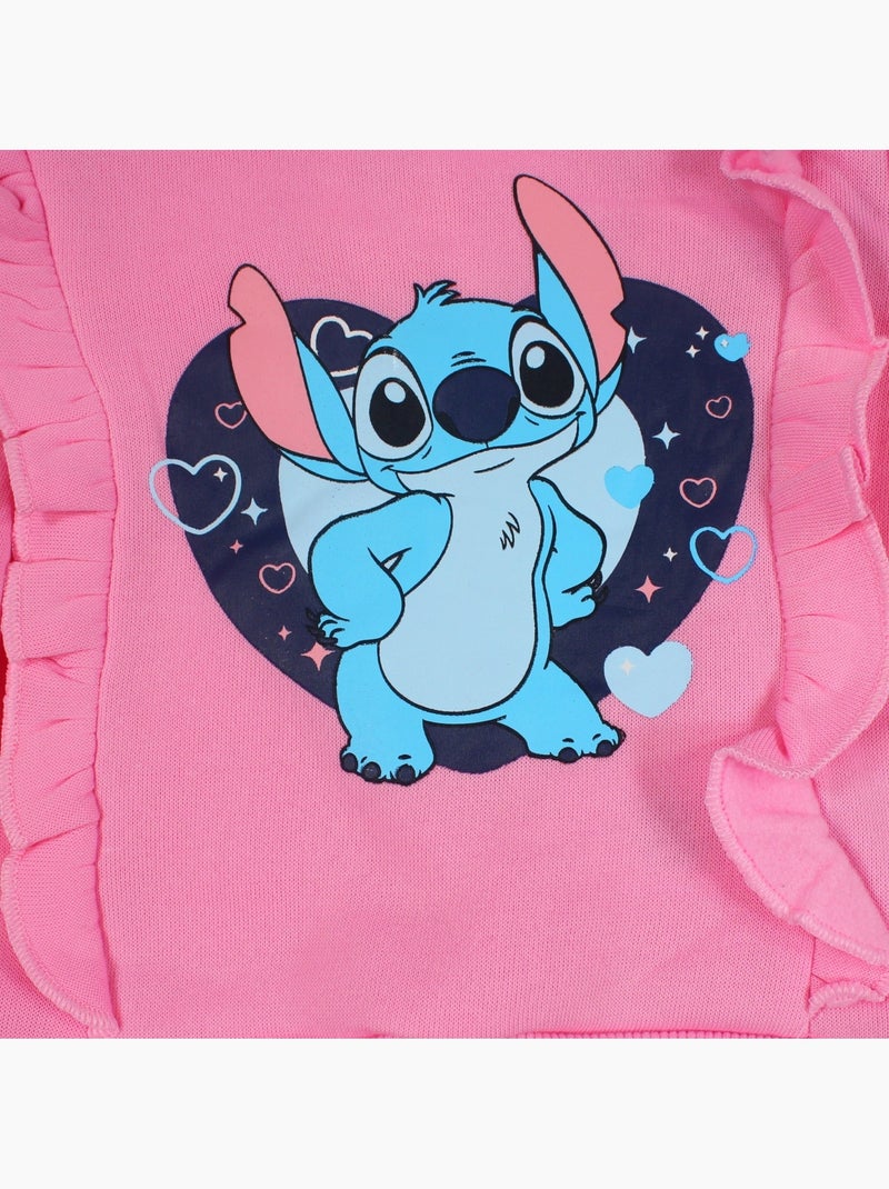 Disney - Completo neonata bambina Stitch Rosa - Kiabi