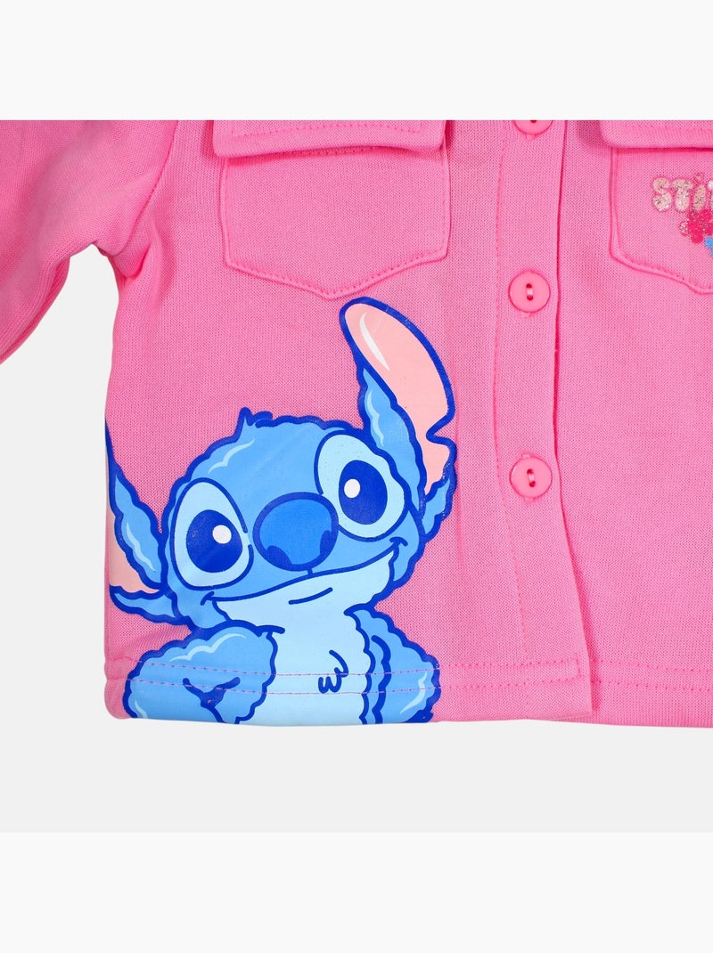 Disney - Completo neonata bambina Stitch Rosa - Kiabi