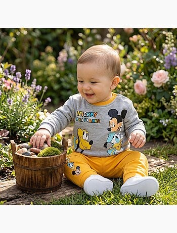 Disney - Completo neonato bambino Mickey and Friends
