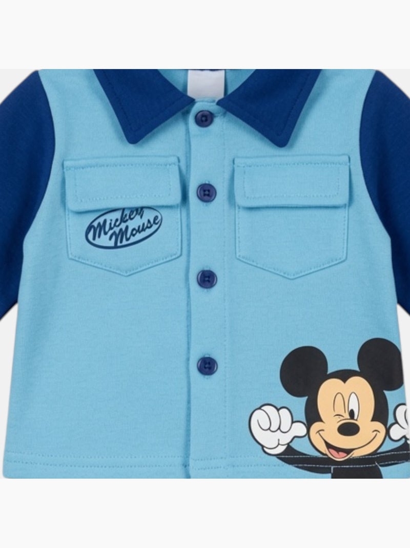 Disney - Completo neonato bambino Mickey Mouse Blu marino - Kiabi