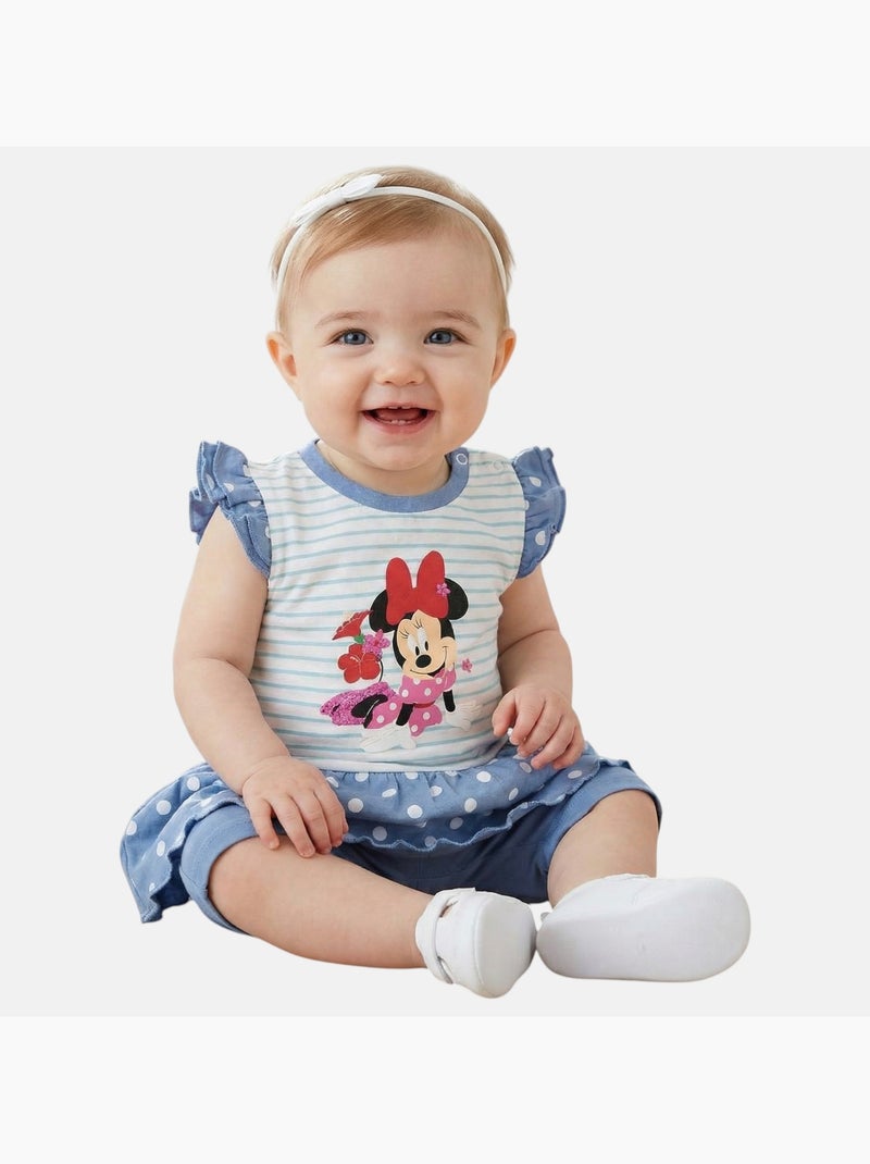 Disney - Completo t-shirt e leggings bebè bambina Blu - Kiabi