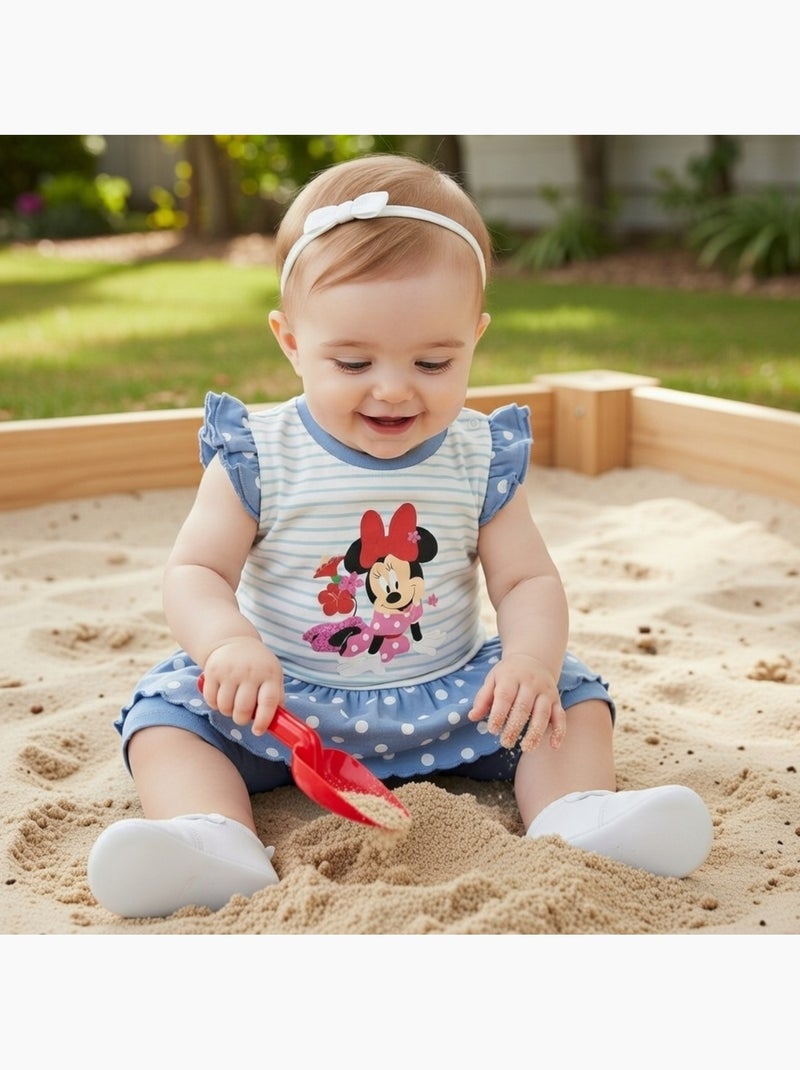 Disney - Completo t-shirt e leggings bebè bambina Blu - Kiabi