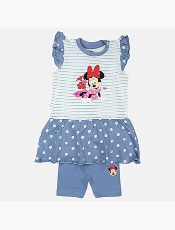 Disney - Completo t-shirt e leggings bebè bambina Minnie