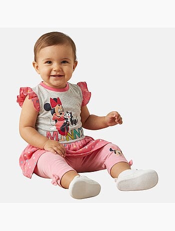 Disney - Completo t-shirt e leggings bebè bambina
