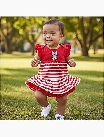 Disney - Completo t-shirt e shorts bebè Minnie