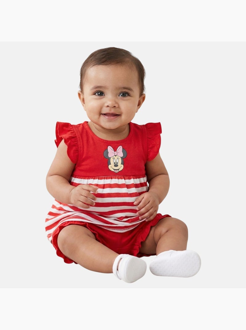Disney - Completo t-shirt e shorts bebè Rosso - Kiabi