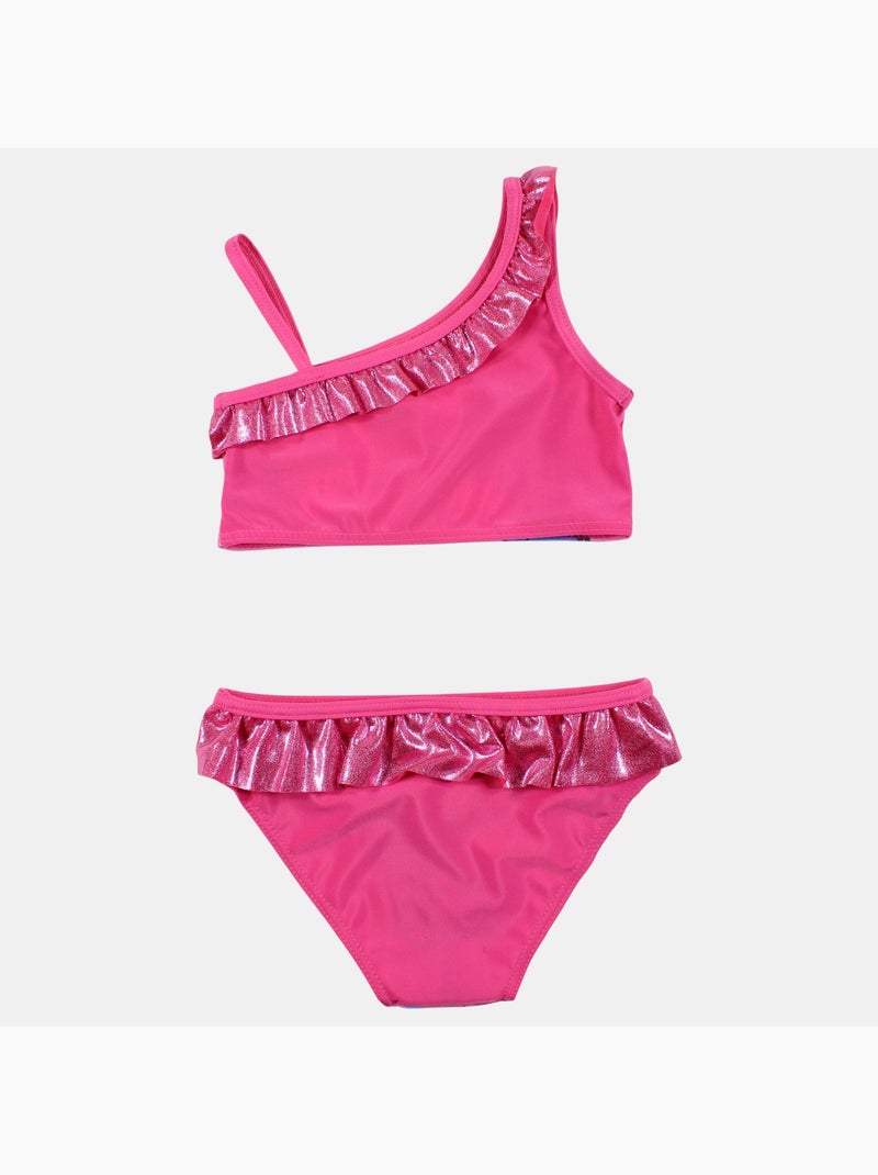 Disney - Costume da bagno bambina due pezzi Rosa fucsia - Kiabi