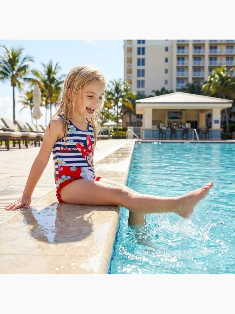 Disney - Costume da bagno bambina intero Blu marino - Kiabi