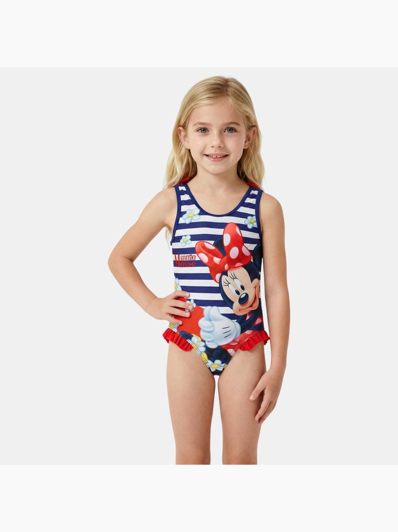 Disney - Costume da bagno bambina intero Blu marino - Kiabi