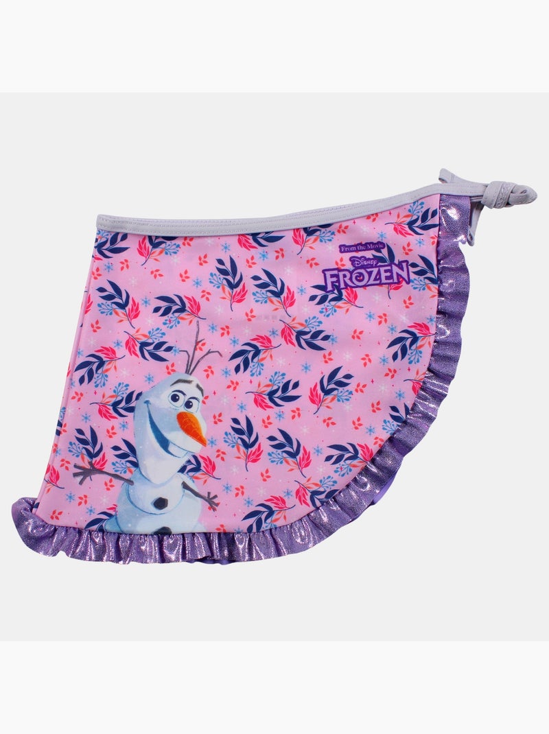 Disney - Costume da bagno bambina intero con pareo gonna coordinato Malva - Kiabi