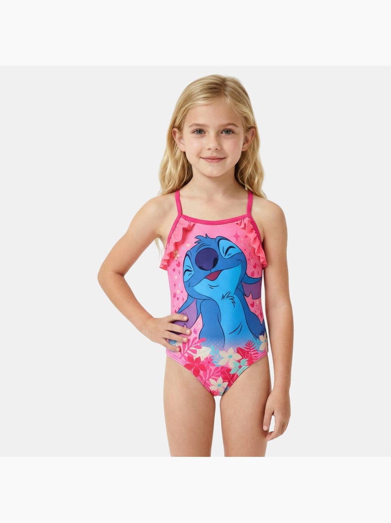 Disney - Costume da bagno bambina intero Rosa - Kiabi