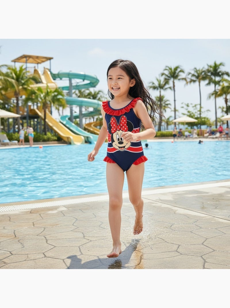 Disney - Costume da bagno bambina Rosso - Kiabi