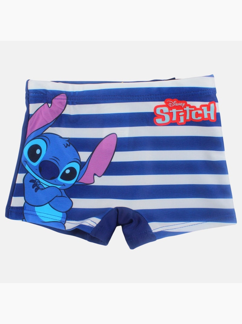 Disney - Costume da bagno bambino modello boxer Stitch Blu marino - Kiabi