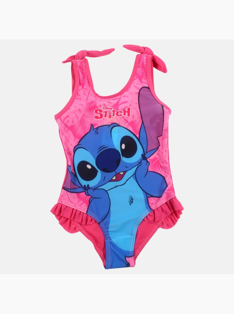 Disney - Costume da bagno intero bambina Stitch Rosa - Kiabi