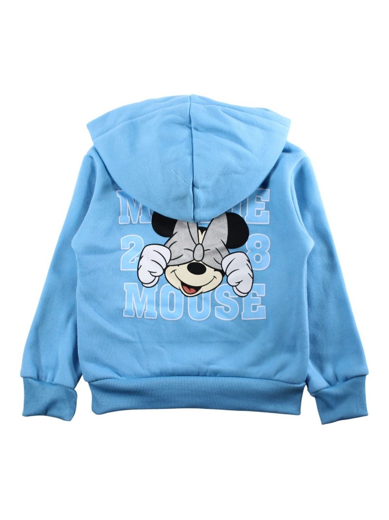 Disney - Felpa con cappuccio da bambina Blu - Kiabi