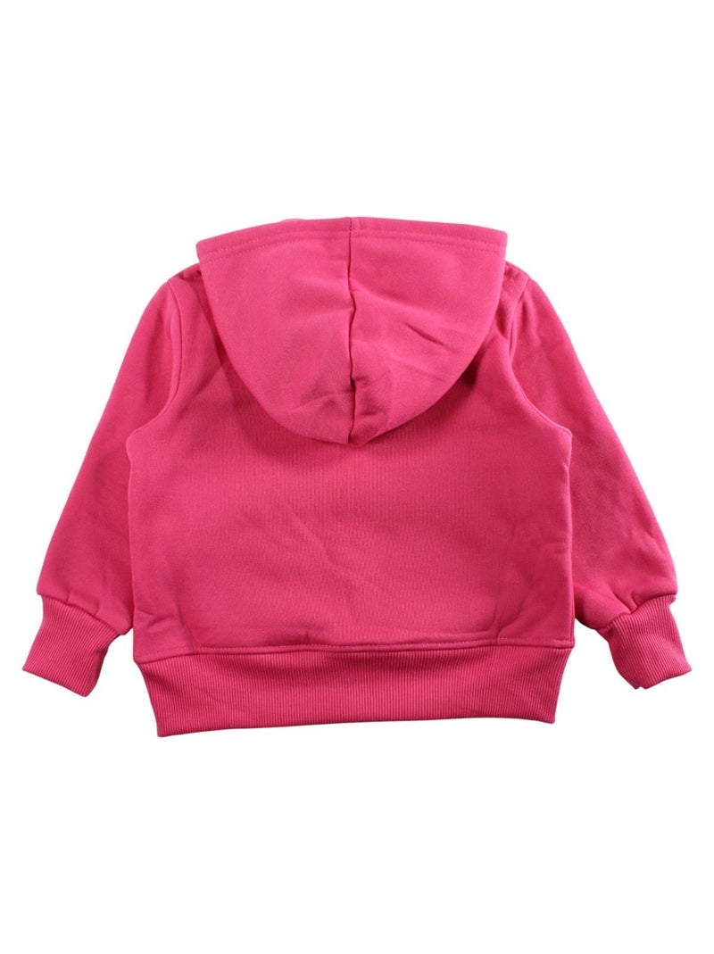 Disney - Felpa con cappuccio da bambina Rosa fucsia - Kiabi