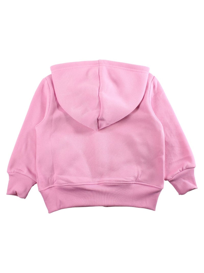 Disney - Felpa con cappuccio da bambina Rosa - Kiabi
