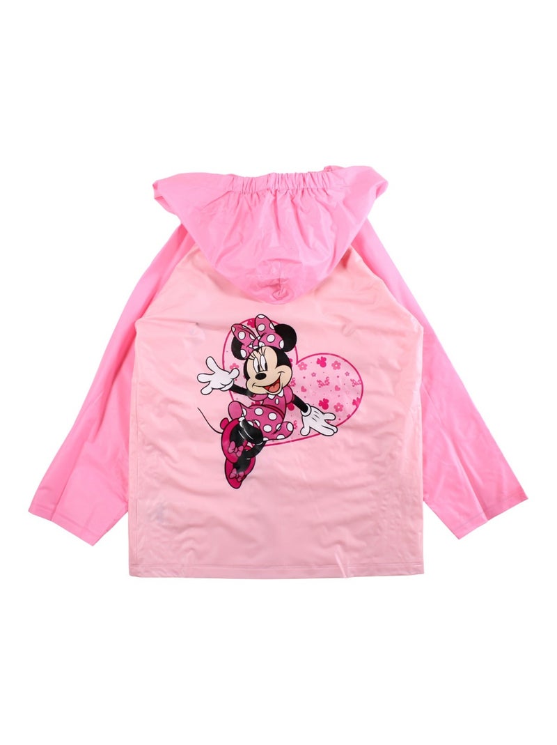 Disney - Impermeabile antipioggia da bambina Rosa chiaro - Kiabi