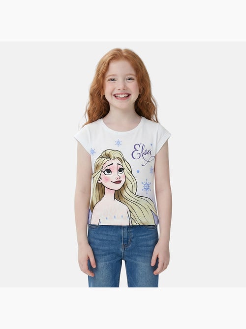 Disney - maglietta a maniche corte con stampa, collo rotondo - Kiabi