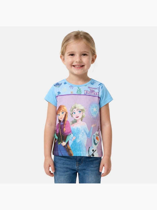 Disney - maglietta a maniche corte con stampa, collo rotondo - Kiabi