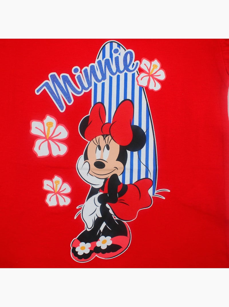 Disney - Maglietta bambina Minnie Rosso - Kiabi