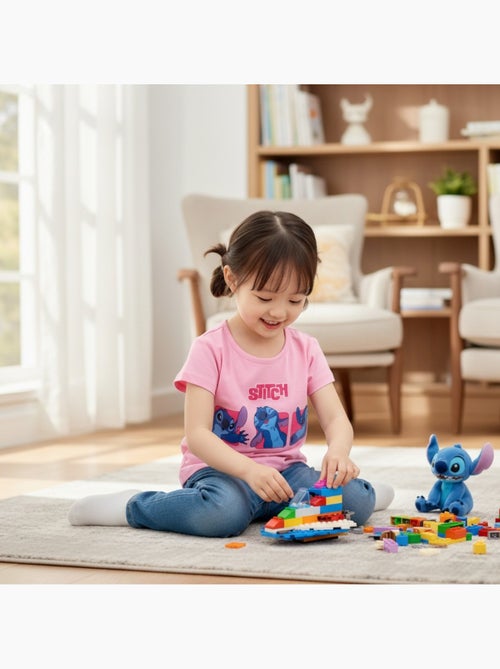 Disney - Maglietta bambina Stitch - Kiabi Disney - Maglietta bambina Stitch - Kiabi