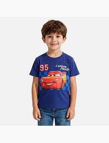 Disney - Maglietta bambino Cars Lightning McQueen