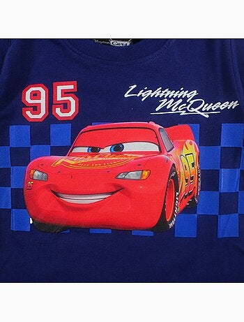 Disney - Maglietta bambino Cars Lightning McQueen