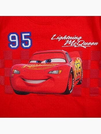 Disney - Maglietta bambino Cars Lightning McQueen