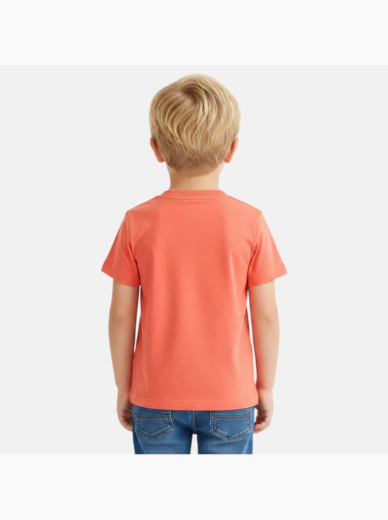 Disney - Maglietta manica corta bambino Arancione - Kiabi