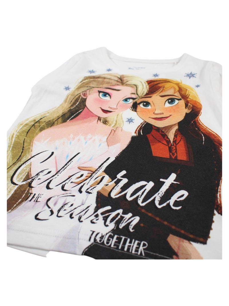 Disney - Pigiama in cotone da bambina Bianco - Kiabi