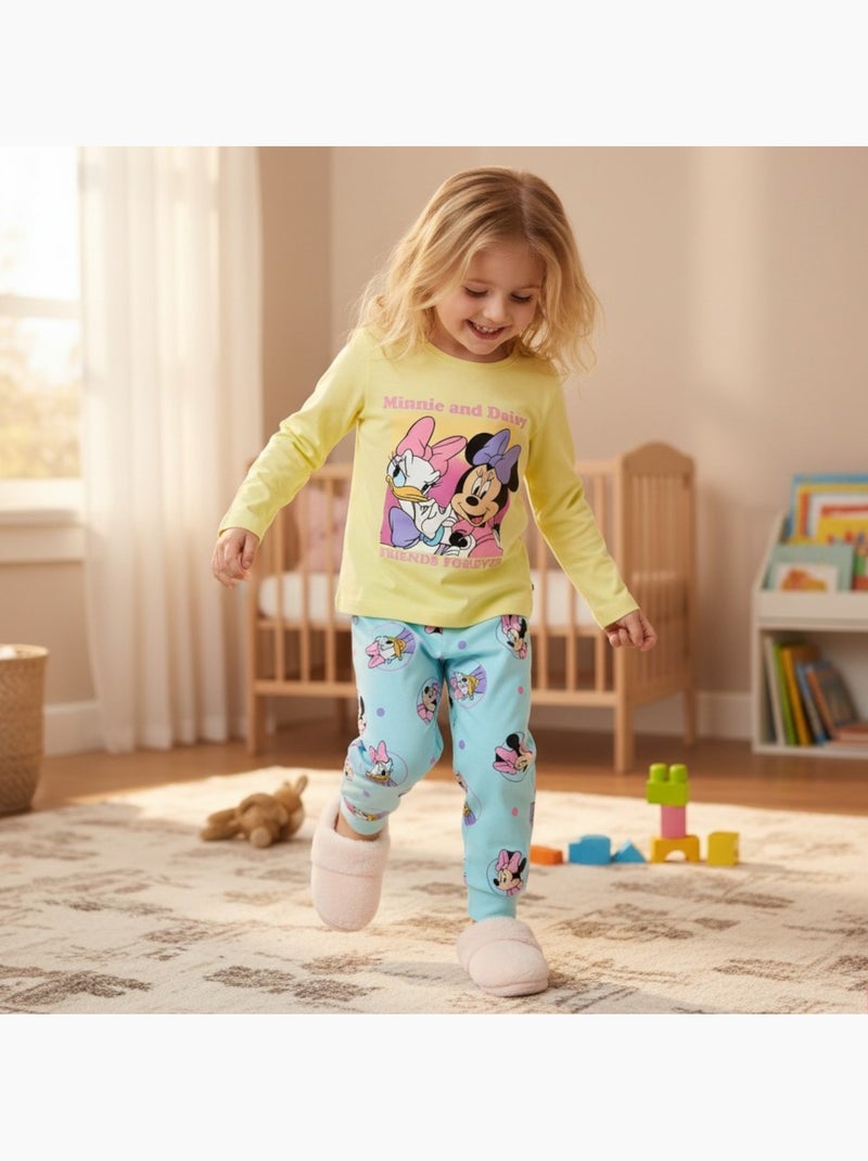 Disney - Pigiama in cotone da bambina Giallo - Kiabi
