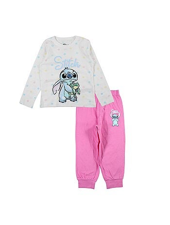 Disney - Pigiama in cotone da bambina Lilo e Stitch