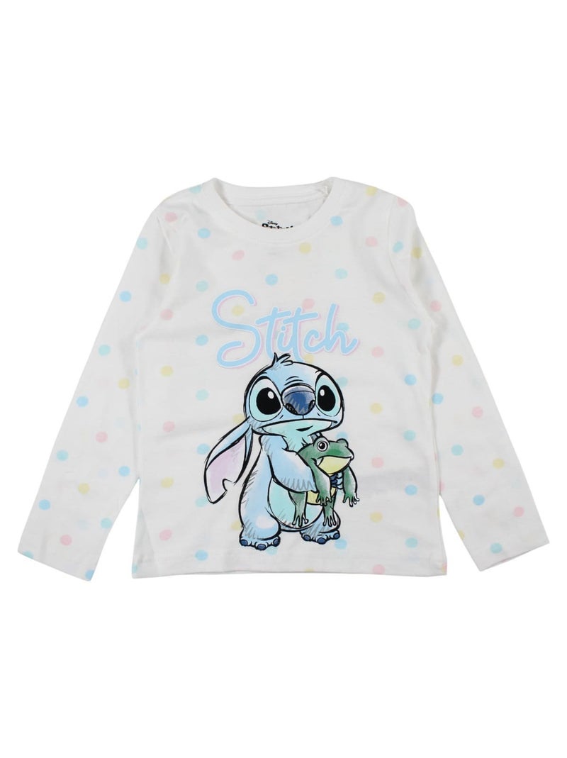 Disney - Pigiama in cotone da bambina Lilo e Stitch Rosa - Kiabi