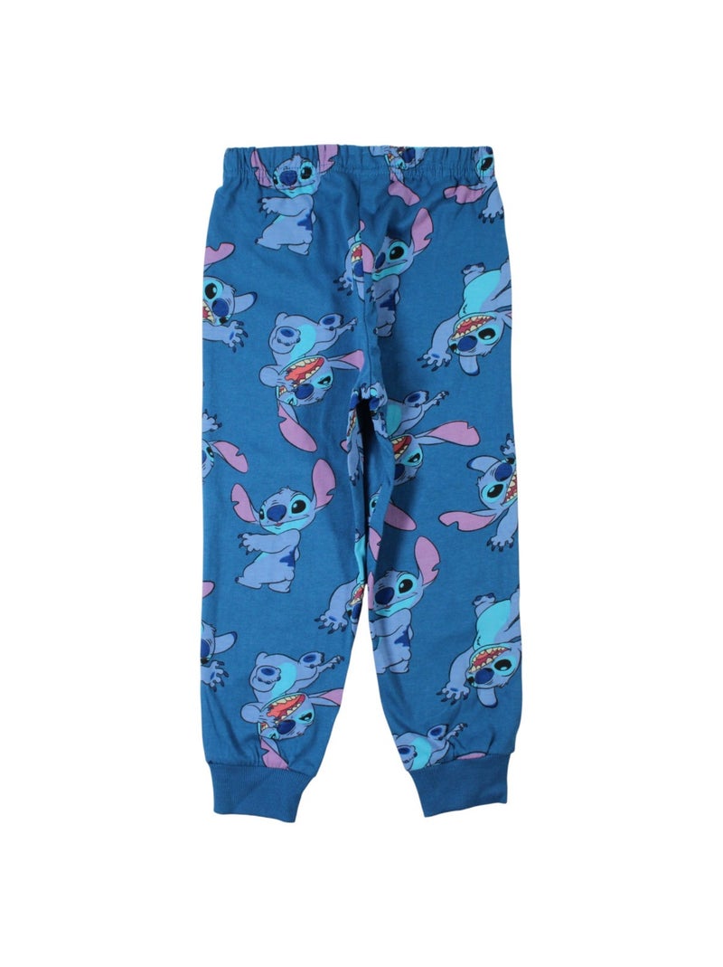 Disney - Pigiama in cotone da bambino Lilo e Stitch Blu - Kiabi