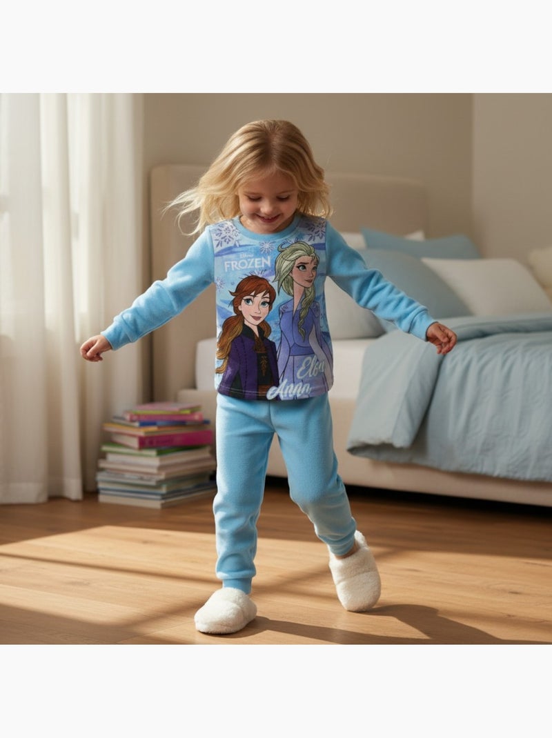 Disney - Pigiama in pile da bambina Blu - Kiabi