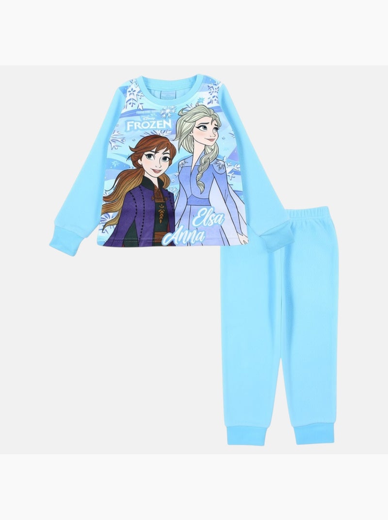 Disney - Pigiama in pile da bambina Blu - Kiabi