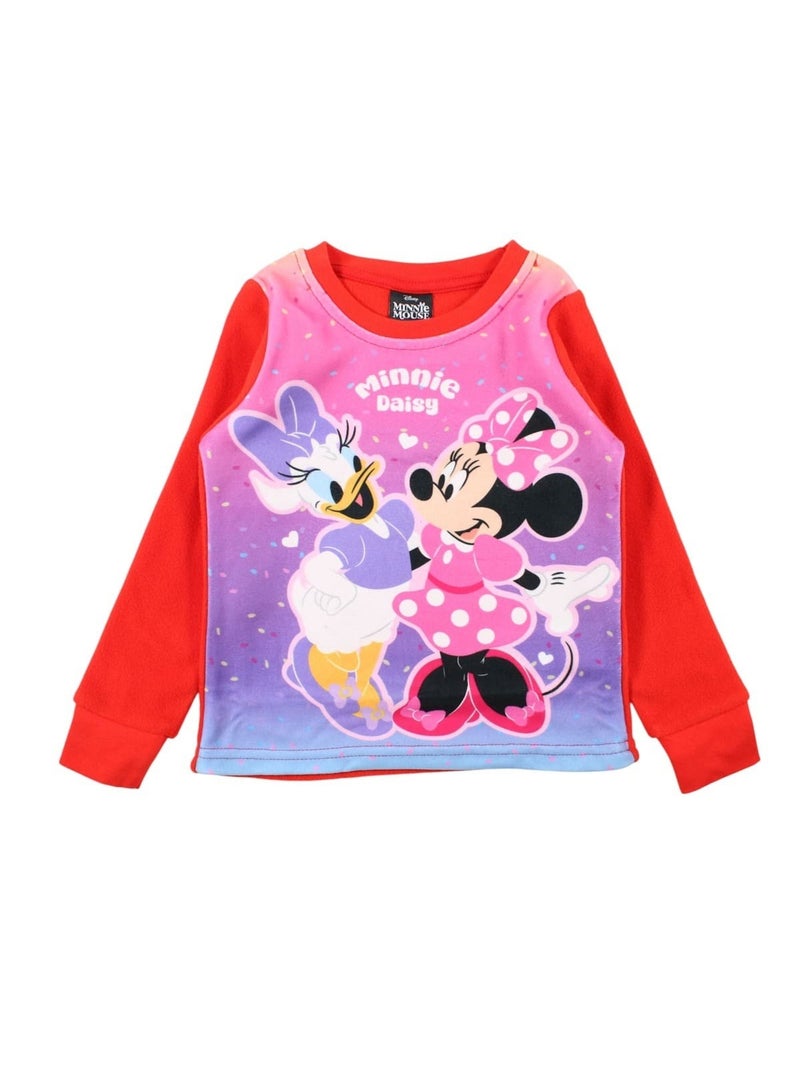 Disney - Pigiama in pile da bambina Rosso - Kiabi