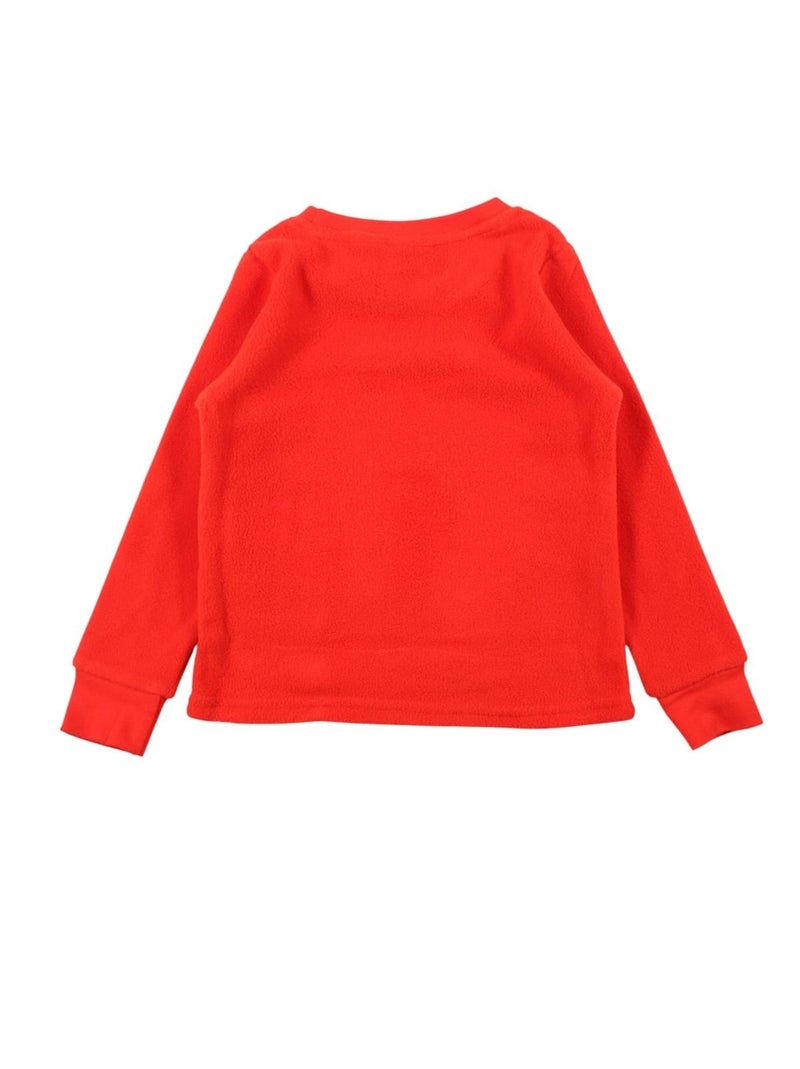 Disney - Pigiama in pile da bambina Rosso - Kiabi