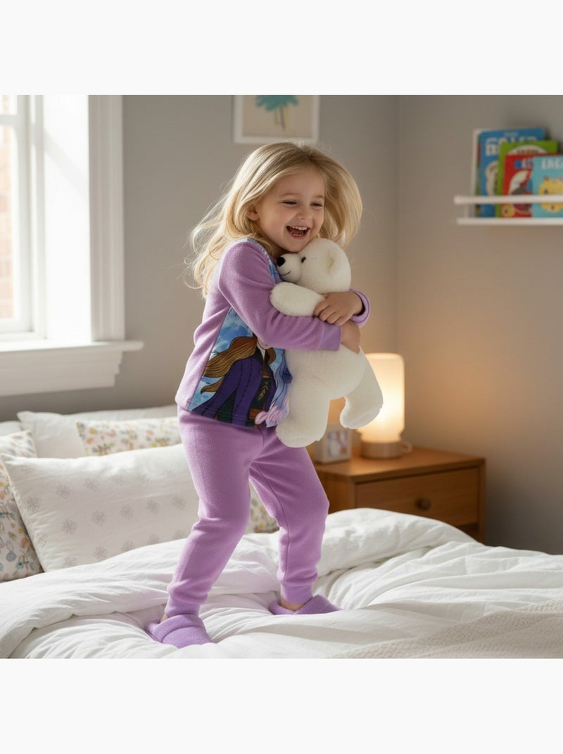 Disney - Pigiama in pile da bambina Viola - Kiabi