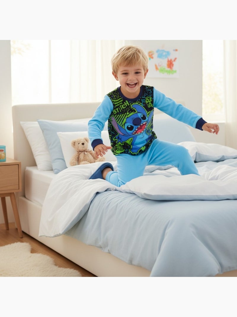 Disney - Pigiama in pile da bambino Blu - Kiabi